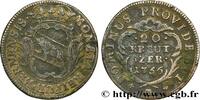 SWITZERLAND - CANTON OF BERN 20 Kreuzer canton de Berne ours SWITZERLAND - CANTON OF BERN 1756 (25,5mm, 3,71g, 6h) -