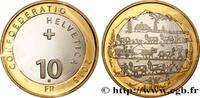 SWITZERLAND 10 Francs La désalpe SWITZERLAND Berne 2015 (33mm, g, h) -