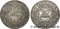 MOROCCO - FRENCH PROTECTORATE 20 Francs AH 1352 MOROCCO - FRENCH PROTECTORATE Paris 1933 (35mm, 19,96g, 6h) -