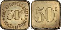 CAFES BRASSERIES AND RESTAURANTS 50 Centimes CAFES BRASSERIES AND RESTAURANTS Paris n.d. (22mm, 4,3g, 12h) -