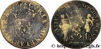FRANCE COUR DES MONNAIES DE PARIS 1566 (27mm, 4,25g, 10h) -