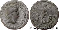 THE JULIO-CLAUDIANS (27 BC to 69 AD) Dupondius NERO Lyon 64 (30,5mm, 13,07g, 7h) -