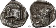 Archaïc 2 (550 BC to 480 BC) Obole MYSIA – KYZIKOS / CYZICUS Cyzique, Mysie c. 450-420 AC. (11,5mm, 0,80g, 5h) -