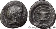 Classic 1 (480 BC to 400 BC) Obole AIOLIS - LESBOS ISLAND - METHYMNA Methymna, Lesbos c. 450/440 - 406 AC. (8,5mm, 0,49g, 12h) -