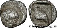 Hellenistic 1 (323 BC to 188 BC) Tetartemorion CARIA - MYLASA Mylassa, Carie c. 420-390 AC. (5,5mm, 0,14g, 3h) -