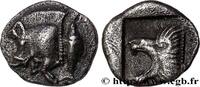 Archaïc 2 (550 BC to 480 BC) Obole MYSIA – KYZIKOS / CYZICUS Cyzique, Mysie c. 480-450 AC. (7,5mm, 0,52g, 12h) -