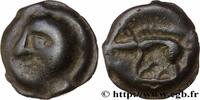 FRANCE Potin à la tête chauve HIGH AND MIDDLE SEINE Ier siècle avant J.-C. (18mm, 4,58g, 4h) -