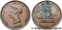 CANADA 1 Penny Token NEW BRUNSWICK CANADA 1843 (34mm, 17,03g, 12h) -
