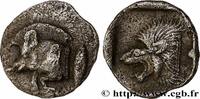 Archaïc 2 (550 BC to 480 BC) Obole MYSIA – KYZIKOS / CYZICUS Cyzique, Mysie c. 480-450 AC. (9,5mm, 0,45g, 6h) -