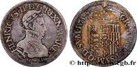 FRANCE Teston NAVARRE-BEARN - HENRY III Pau 1575 (29mm, 9,43g, 12h) -