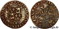 FRANCE Jeton CU 27 FRANÇOIS II 1547 (27mm, 3,39g, 7h) -