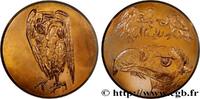 FRANCE Médaille animalière - Vautour ANIMAUX Monnaie de Paris 1974 (90,5mm, 275,58g, 12h) -