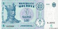 MOLDOVA 5 Lei MOLDOVA 5 Lei 2015 UNC -