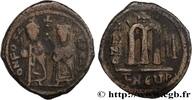 THE HERACLIUS DYNASTY (602-717) Follis PHOCAS and LEONTIA Theoupolis (Antioche) 603-604 (29mm, ,03g, 6h) -
