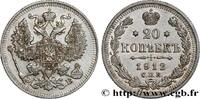 RUSSIA 20 Kopecks aigle bicéphale RUSSIA Saint-Petersbourg 1912 (22mm, 3,65g, 12h) -