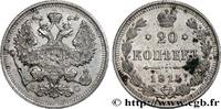 RUSSIA 20 Kopecks Nicolas II RUSSIA Saint-Petersbourg 1915 (22mm, 3,61g, 12h) -