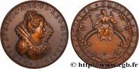 FRANCE Médaille, Marie de Médicis, régente, refrappe MARIE DE MÉDICIS (1613) (52,5mm, 69,93g, 12h) -