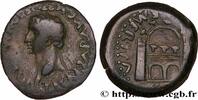 THE JULIO-CLAUDIANS (27 BC to 69 AD) As TIBERIUS Émerita, Espagne c. 14-29 (26mm, 11,07g, 3h) -