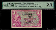 GERMAN FEDERAL REPUBLIC 2 Deutsche Mark GERMAN FEDERAL REPUBLIC 2 Deutsche Mark 1948 VF+ -