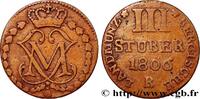 GERMANY - BERG 3 Stuber monogramme de Maximilien IV Joseph GERMANY - BERG Düsseldorf 1806 (20mm, 2g, 6h) -