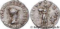 Hellenistic 2 (188 BC to 30 BC) Drachme bilingue BACTRIA - BACTRIAN KINGDOM - MENANDER I SOTER Gandhara c. 160-155 AC. (16,5mm, 2,43g, 12h) -
