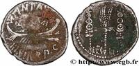 THE REPUBLIC (280 BC to 27 BC) Denier MARCUS ANTONIUS Patras 32-31 AC. (18,5mm, 3,48g, 6h) -