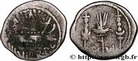 THE REPUBLIC (280 BC to 27 BC) Denier MARCUS ANTONIUS Patras 32-31 AC. (16,5mm, 3,93g, 6h) -