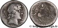 THE REPUBLIC (280 BC to 27 BC) Denier CREPUSIA Rome 82 AC. (17mm, 3,91g, 7h) -