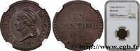 FRANCE Un centime Dupré, IIe République II REPUBLIC Paris 1848 (18mm, 2g, 6h) -