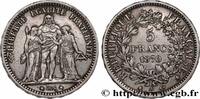 FRANCE 5 francs Hercule III REPUBLIC Paris 1870 (37mm, 24,94g, 6h) -