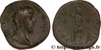 THE ANTONINES (96 AD to 192 AD) Dupondius LUCIUS VERUS Rome 164 (25,5mm, 14,27g, 1h) -
