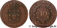 PORTUGAL - MARIA II 1 Pataco (40 Réis) PORTUGAL - MARIA II 1833 (34mm, 29,72g, 12h) -