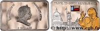 COOK ISLANDS 5 Dollars Proof Voyage Apostolique en République T COOK ISLANDS 2009 (40,5mm, 25,10g, 12h) -