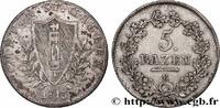 SWITZERLAND - CANTON OF ST. GALLEN 5 Batzen SWITZERLAND - CANTON OF ST. GALLEN Saint-Gall 1813 (26mm, 4,16g, 6h) -