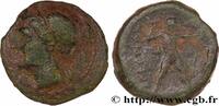 Hellenistic 1 (323 BC to 188 BC) Hemidrachme ou demi-unité BRUTTIUM - BRETTIAN LEAGUE Locres ou Crotone, Bruttium 214-211 AC. (17,5mm, 3,97g, 12h) -
