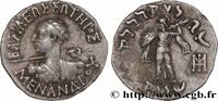 Hellenistic 2 (188 BC to 30 BC) Drachme bilingue BACTRIA - BACTRIAN KINGDOM - MENANDER I SOTER Taxila c. 160-155 AC. (18mm, 2,41g, 1h) -
