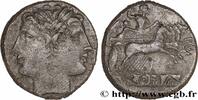 THE REPUBLIC (280 BC to 27 BC) Didrachme ROMAN REPUBLIC - ANONYMOUS Rome ou Italie c. 225-215 AC. (19,5mm, 6,60g, 6h) -