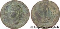 THE JULIO-CLAUDIANS (27 BC to 69 AD) Dupondius NERO Lyon 66 (29,5mm, 13,57g, 7h) -