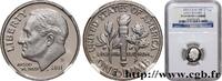 UNITED STATES OF AMERICA 1 Dime Franklin Roosevelt Silver Proof UNITED STATES OF AMERICA San Francisco 2011 (17,9mm, 2,5g, 6h) -