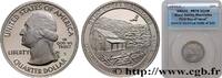 UNITED STATES OF AMERICA 1/4 Dollar Parc national des Great Smoky Mountains UNITED STATES OF AMERICA San Francisco 2014 (24,30mm, 6,25g, 6h) -