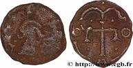 FRANCE Denier à la croix ancrée PARIS (PARISIUS) Paris (75) c. 700-725 (12,5mm, 1,20g, 3h) -