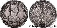 FRANCE Franc NAVARRE-BEARN - HENRY III Pau 1582 (35mm, 13,77g, 2h) -