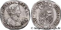FRANCE Teston NAVARRE-BEARN - HENRY III Morlaàs 1576 (28mm, 9,37g, 3h) -