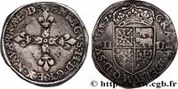 FRANCE Quart d'écu NAVARRE-BEARN - HENRY III Morlaàs 1587 (30mm, 9,20g, 8h) -
