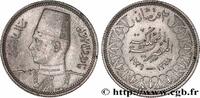 EGYPT 2 Piastres Roi Farouk an AH1358 EGYPT 1939 (18,5mm, 2,79g, h) -