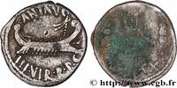 THE REPUBLIC (280 BC to 27 BC) Denier MARCUS ANTONIUS Patras 32-31 AC. (18mm, 3,42g, 6h) -