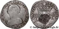 FRANCE Teston, 2e type CHARLES IX Bordeaux 1563 (28mm, 9,37g, 12h) -