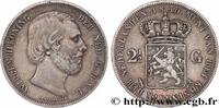 NETHERLANDS 2 1/2 Gulden Guillaume III NETHERLANDS Utrecht 1850 (38mm, 24,72g, 6h) -