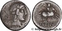 THE REPUBLIC (280 BC to 27 BC) Denier CREPUSIA Rome 82 AC. (17,5mm, 3,49g, 7h) -