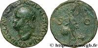 THE JULIO-CLAUDIANS (27 BC to 69 AD) As (imitation d’époque) NERO frappe locale, imitation de l’atelier de Lyon 68 (25mm, 6,78g, 12h) -